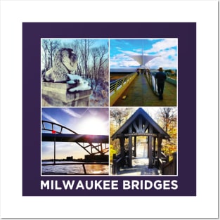 Milwaukee County Bridges • MKE WI Posters and Art